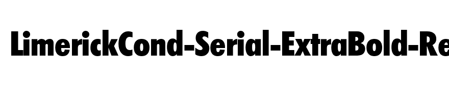 LimerickCond-Serial-ExtraBold-Regular