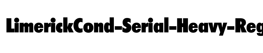 LimerickCond-Serial-Heavy-Regular