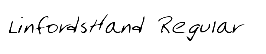 LinfordsHand Regular