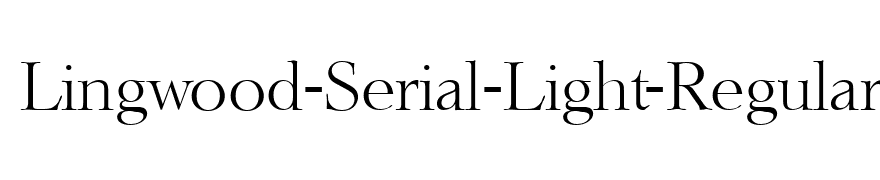 Lingwood-Serial-Light-Regular