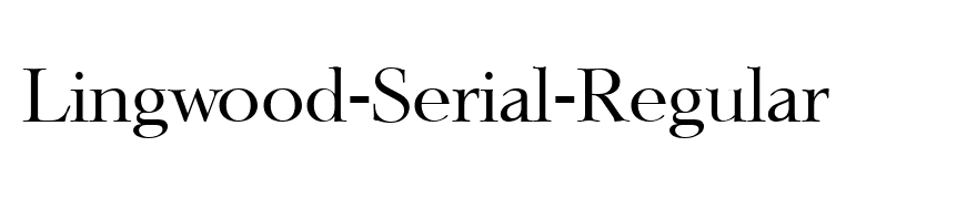 Lingwood-Serial-Regular