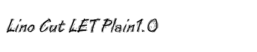 Lino Cut LET Plain1.0