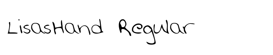 LisasHand Regular