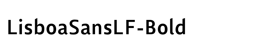 LisboaSansLF-Bold