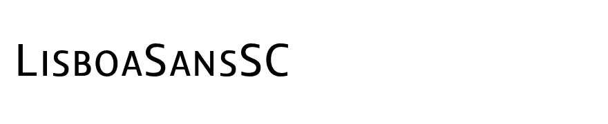 LisboaSansSC