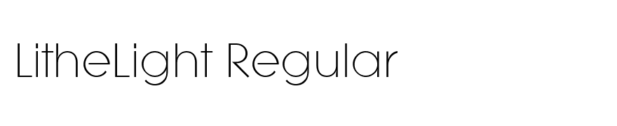 LitheLight Regular