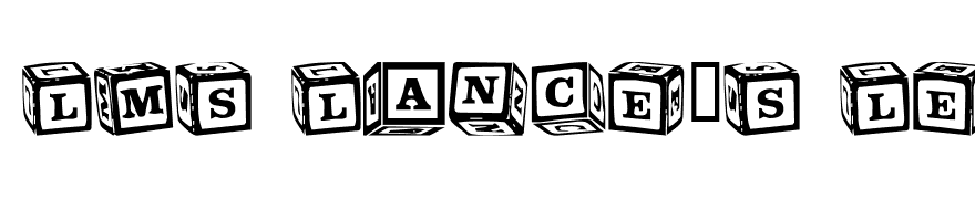 LMS Lance's Letter Blocks
