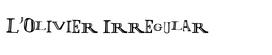 L'Olivier Irregular