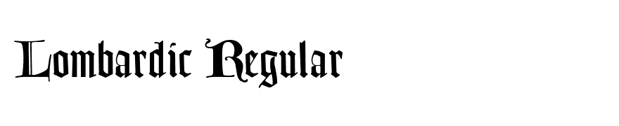 Lombardic Regular