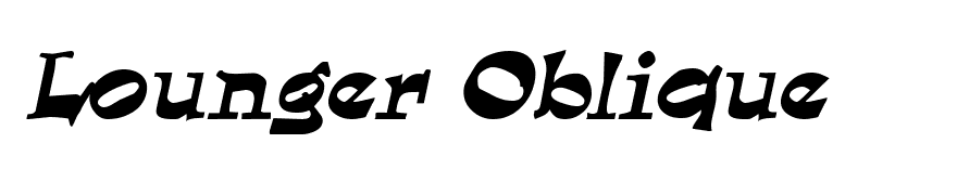 Lounger Oblique