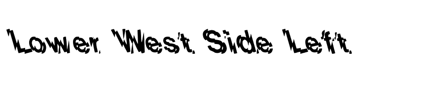 Lower West Side Left