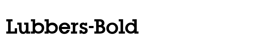 Lubbers-Bold
