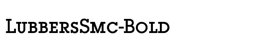 LubbersSmc-Bold