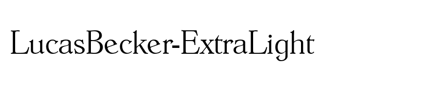 LucasBecker-ExtraLight