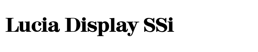 Lucia Display SSi