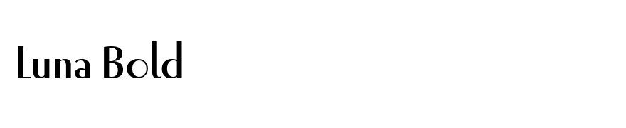Luna Bold