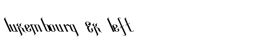 Luxembourg Ex Left