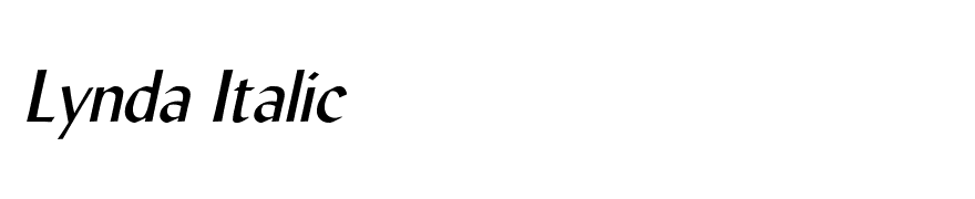 Lynda Italic