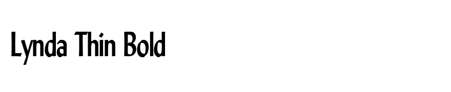 Lynda Thin Bold