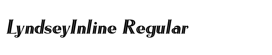 LyndseyInline Regular