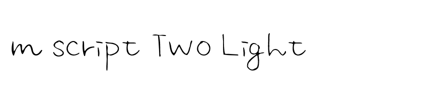m script Two Light