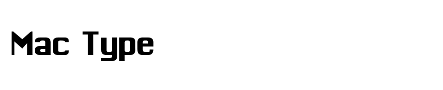 Mac Type