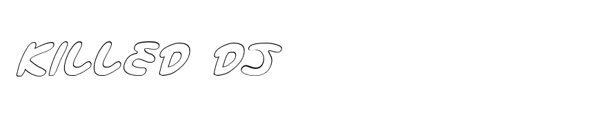 Magic Beans Outline Italic