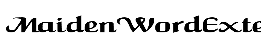 MaidenWordExtended