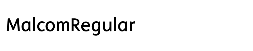 MalcomRegular