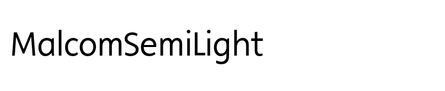 MalcomSemiLight