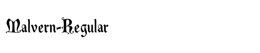 Malvern-Regular