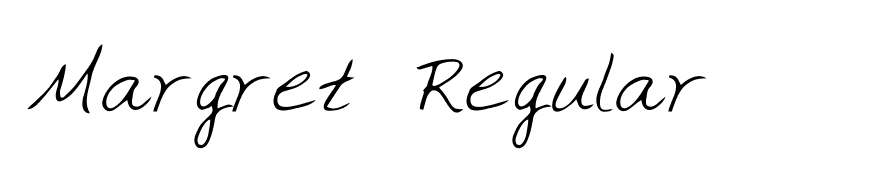 Margret Regular