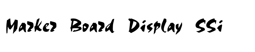 Marker Board Display SSi