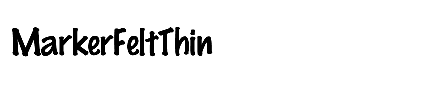 MarkerFeltThin
