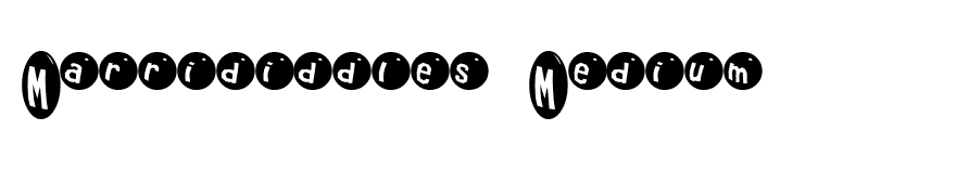 Marrididdles Medium