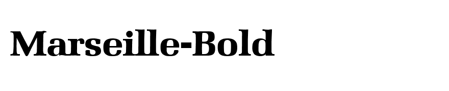 Marseille-Bold
