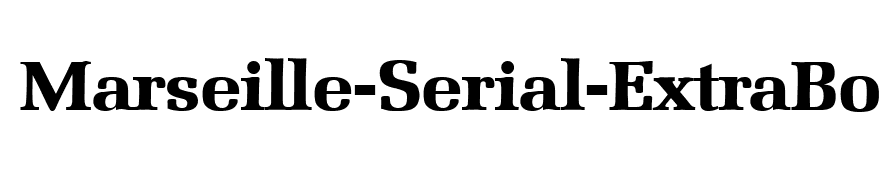 Marseille-Serial-ExtraBold-Regular