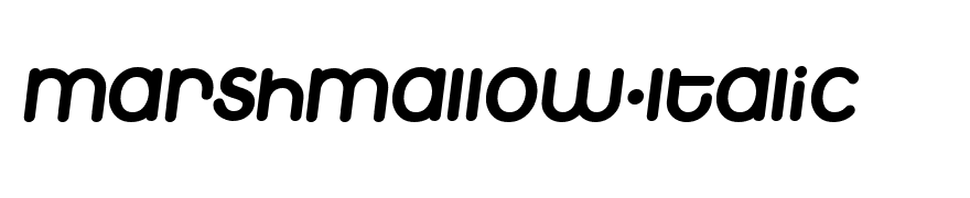Marshmallow-Italic