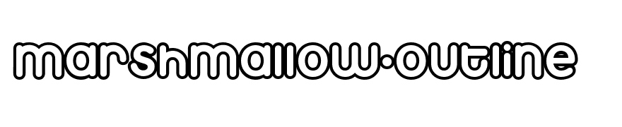 Marshmallow-Outline