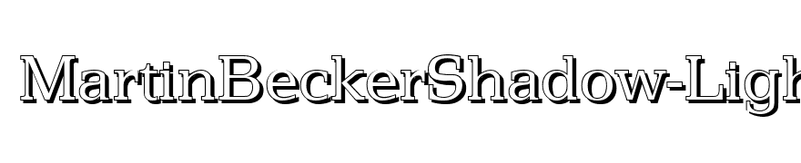 MartinBeckerShadow-Light-Regular