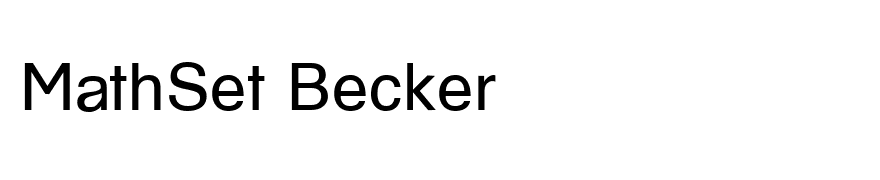 MathSet Becker