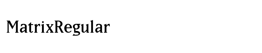 MatrixRegular