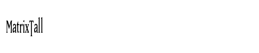 MatrixTall