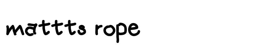 mattts rope