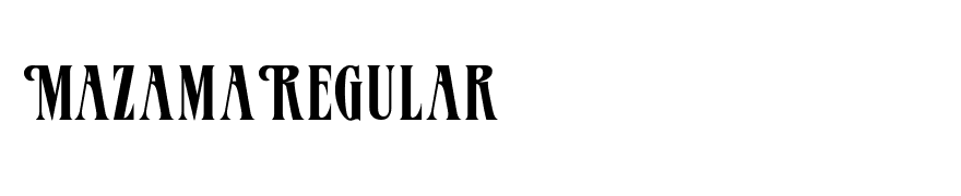 MazamaRegular