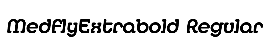 MedflyExtrabold Regular