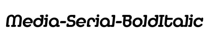 Media-Serial-BoldItalic