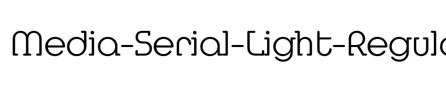 Media-Serial-Light-Regular