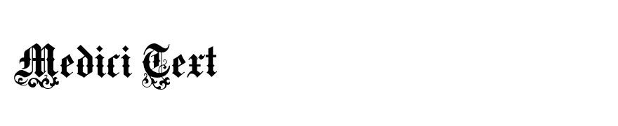 Medici Text