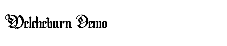 Melcheburn Demo